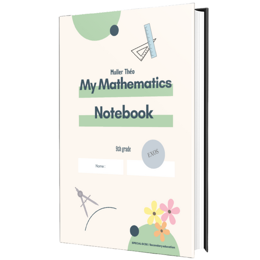 " My Mathematics Notebook - 9th grade " - English version